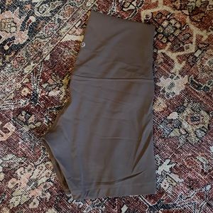 Lululemon Align Short 6” Length Taupe Colour